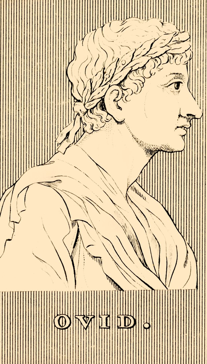 Ovidius, Kr.e. 43–i.u. 18., 1830. alkotó: Unbekannt