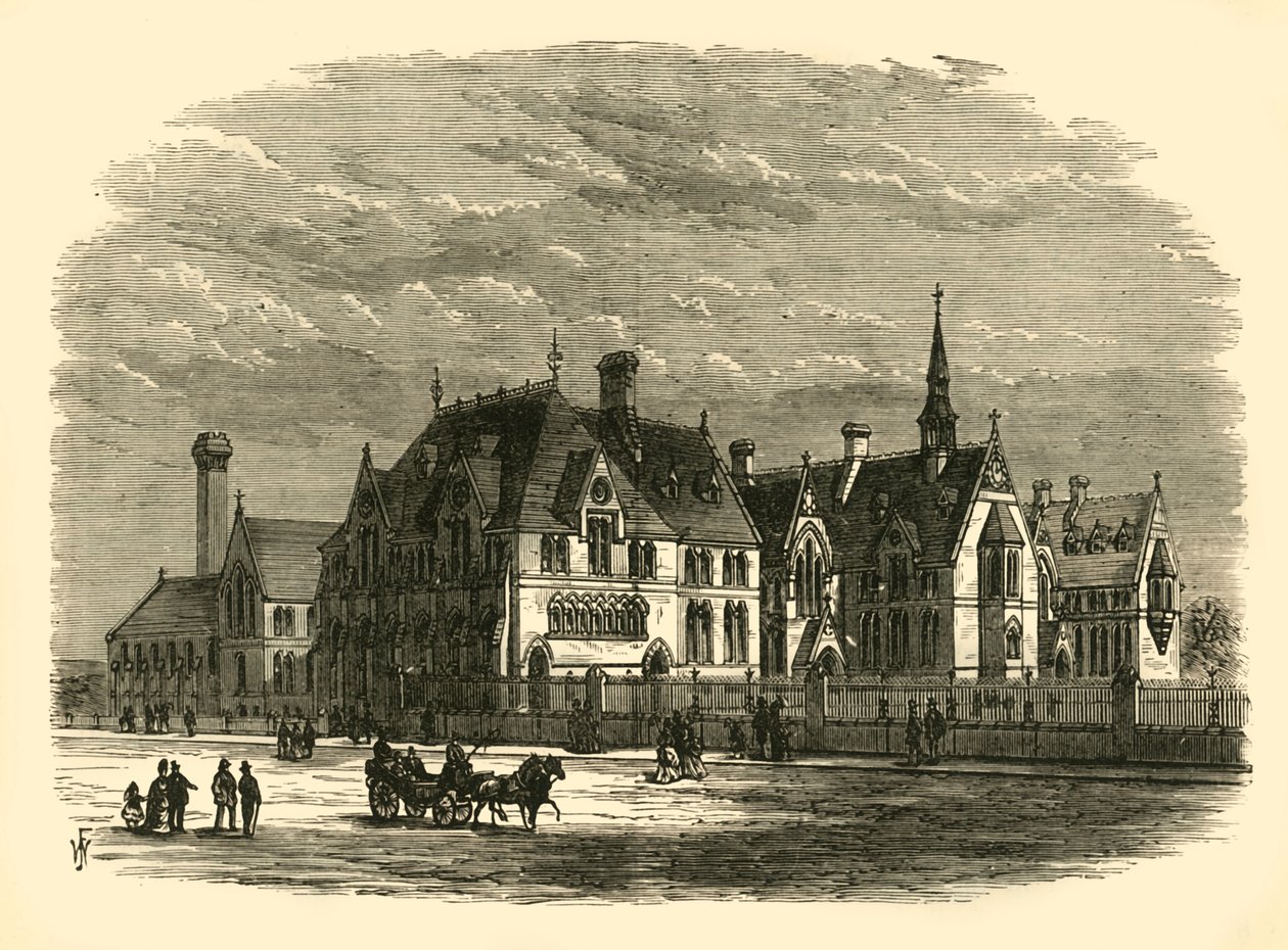 Owens College, 1898. alkotó: Unbekannt