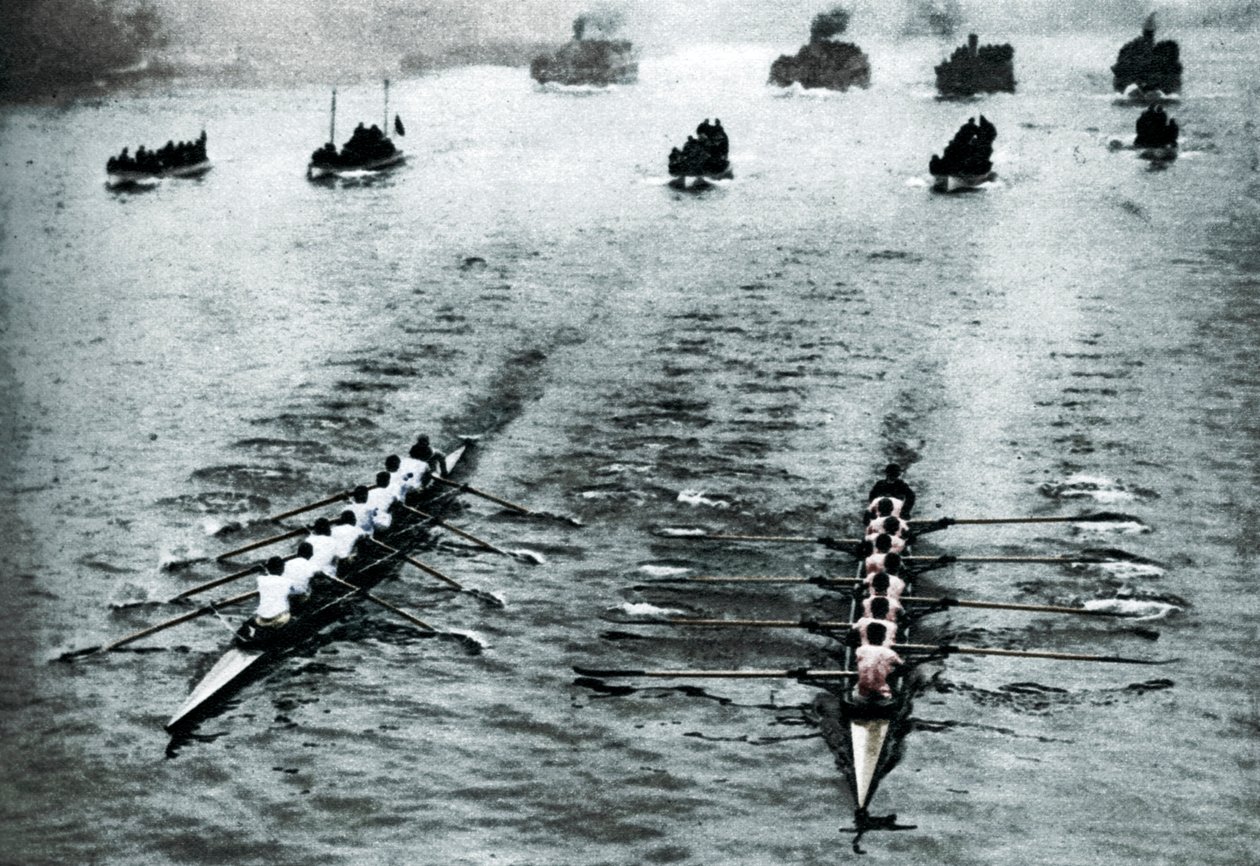 Oxford és Cambridge Boat Race, London, 1926-1927. alkotó: Unbekannt