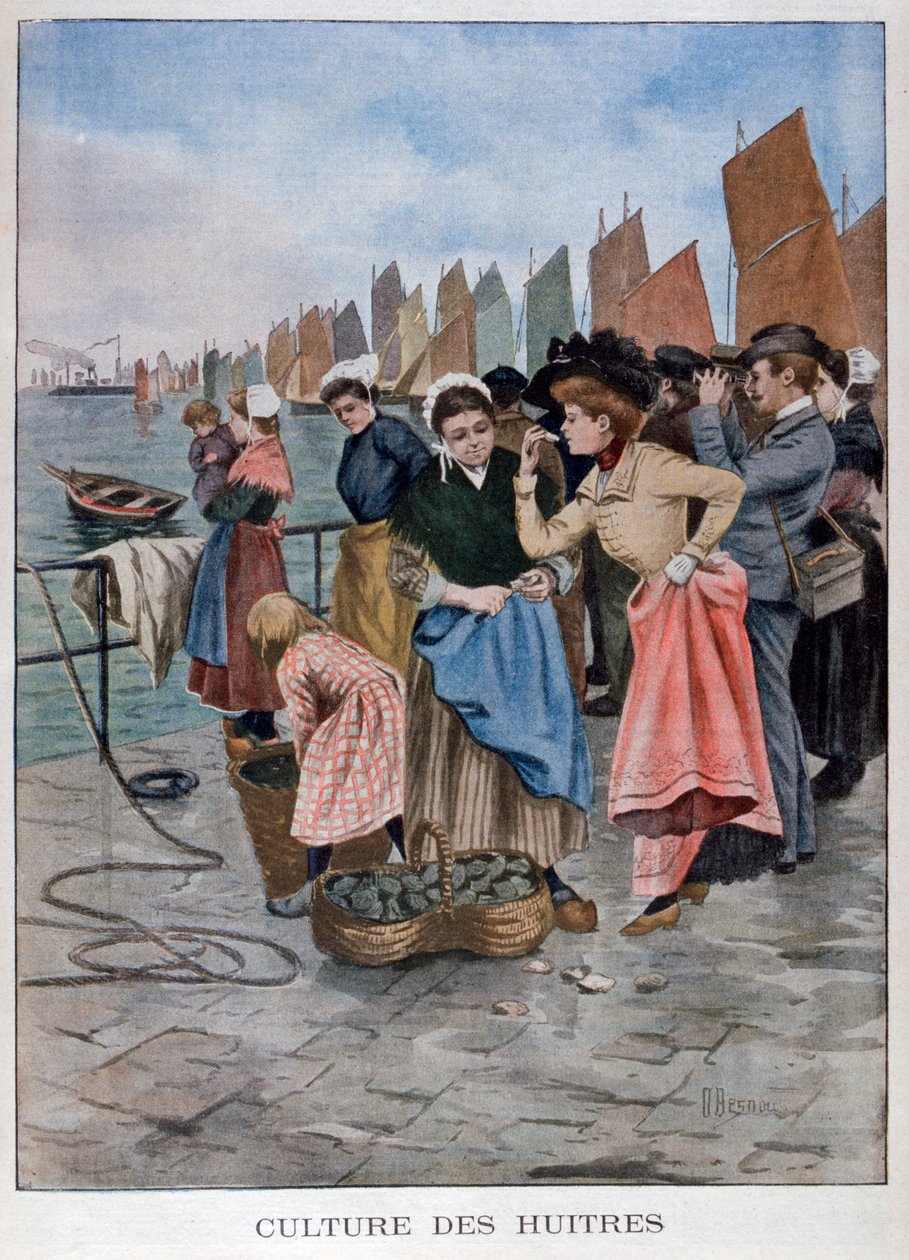 Osztriga eladó, 1902 alkotó: Unbekannt