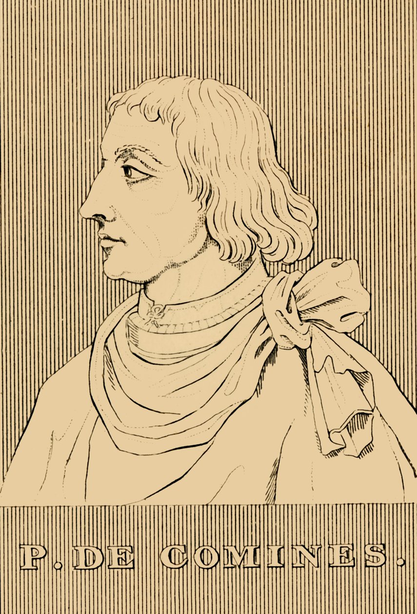 P. De Comines, 1447-1511, 1830. alkotó: Unbekannt