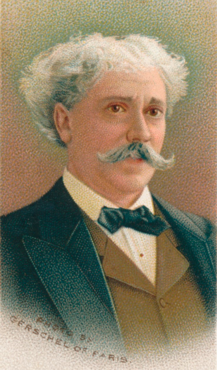 Pablo de Sarasate 1844-1908 spanyol hegedűművész és zeneszerző, 1911 alkotó: Unbekannt