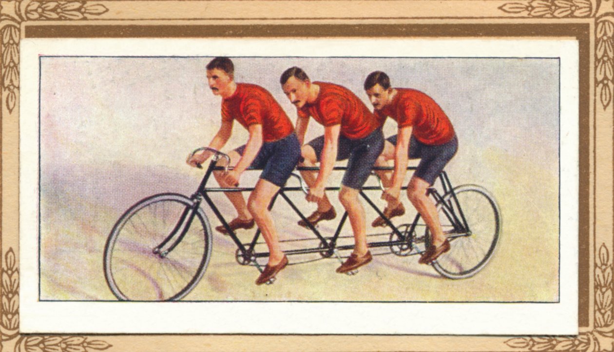 Pacing Triplet, 1939 alkotó: Unbekannt