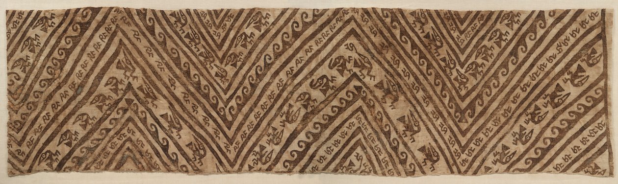 Festett csomagolás múmiának, i.sz. 1100-1400 körül alkotó: Unbekannt