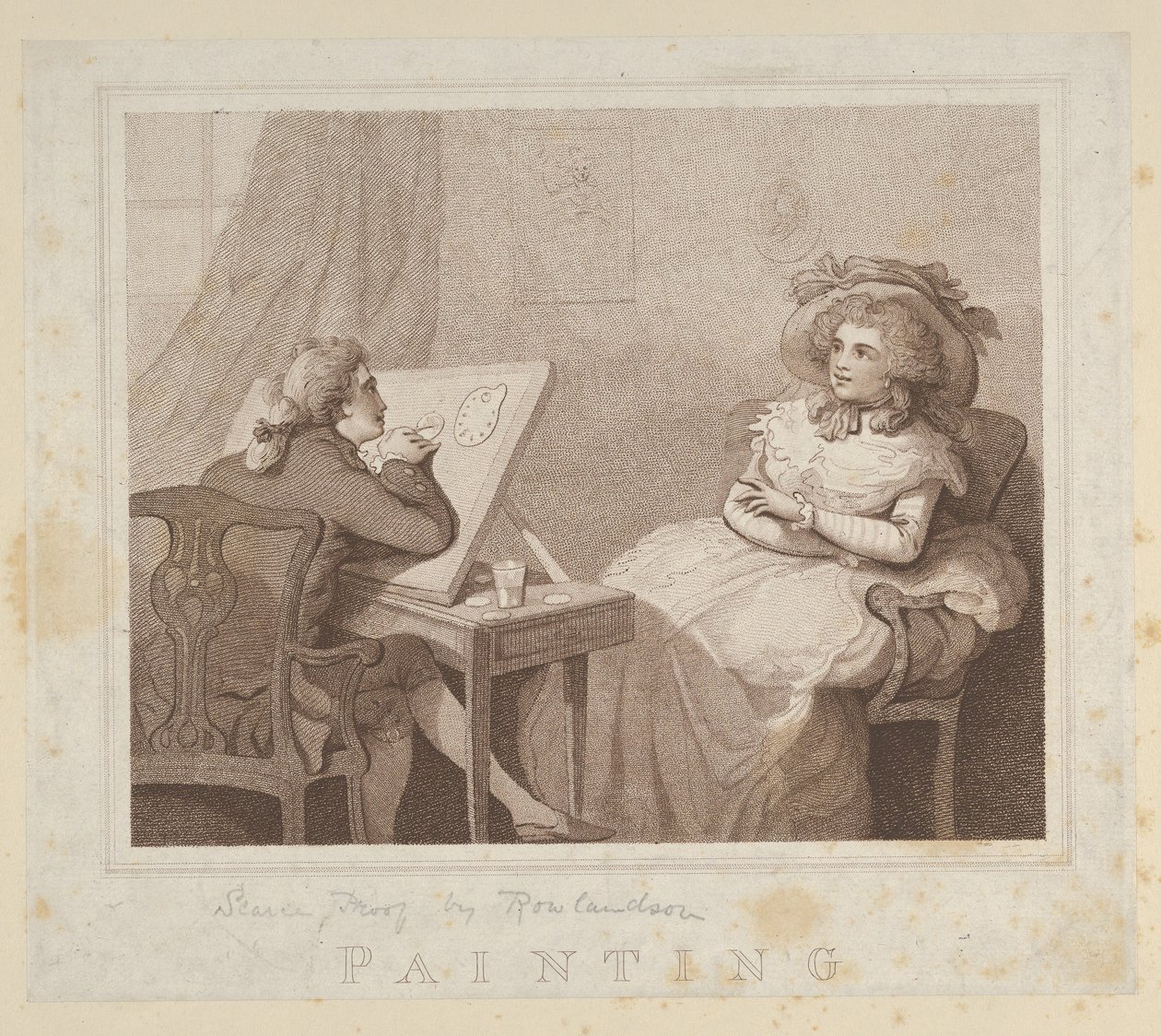 Festmény, 1784 ., 1784 . alkotó: Unbekannt
