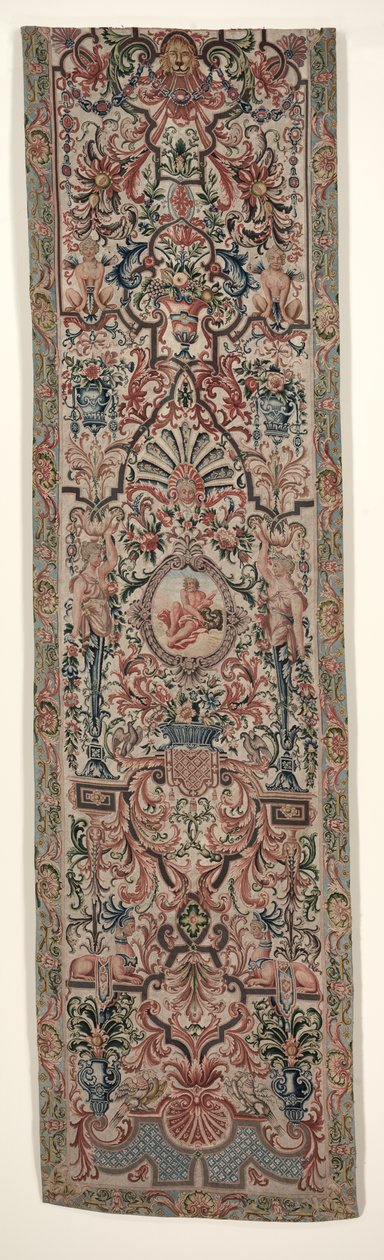 Kézimunka ágyakasztó pár, c. 1690. alkotó: Unbekannt