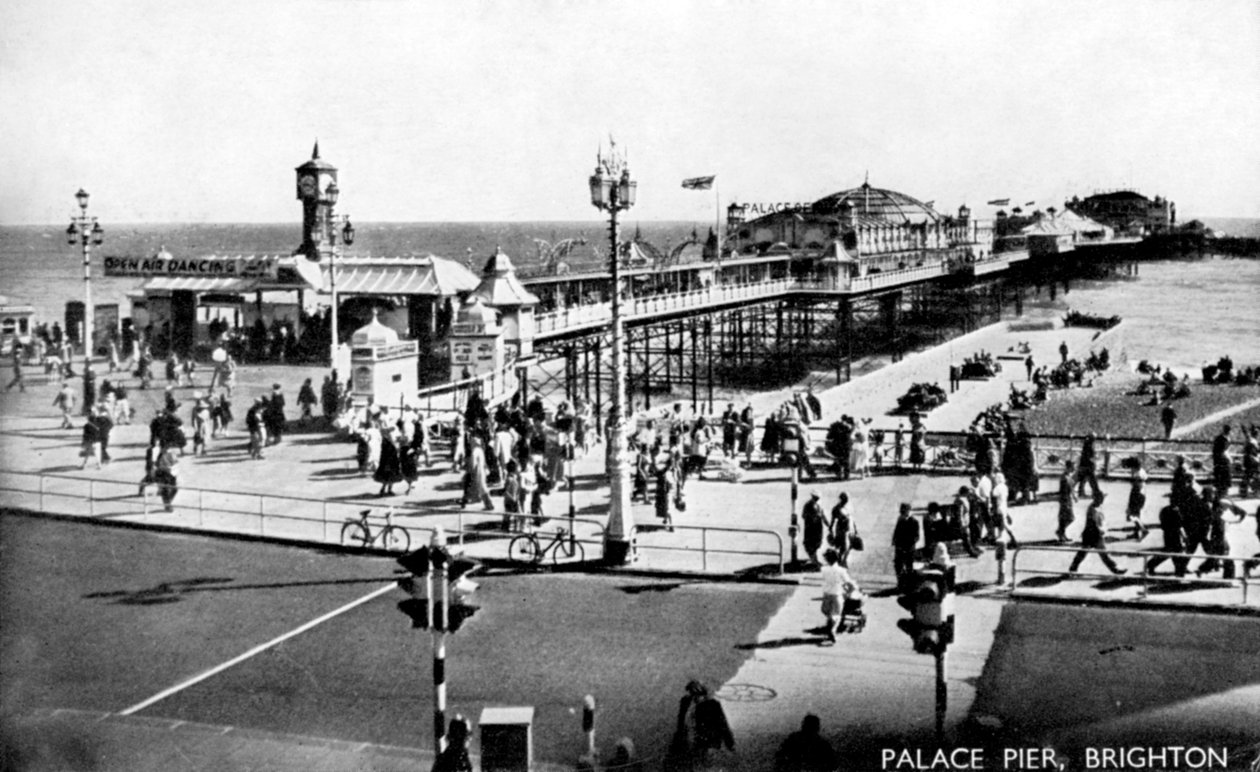 Palace Pier, Brighton, Sussex, XX. század eleje alkotó: Unbekannt