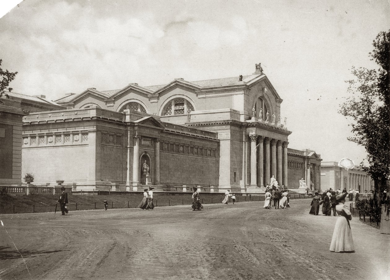 Művészetek palotája az 1904 -es világkiállításon alkotó: Unbekannt