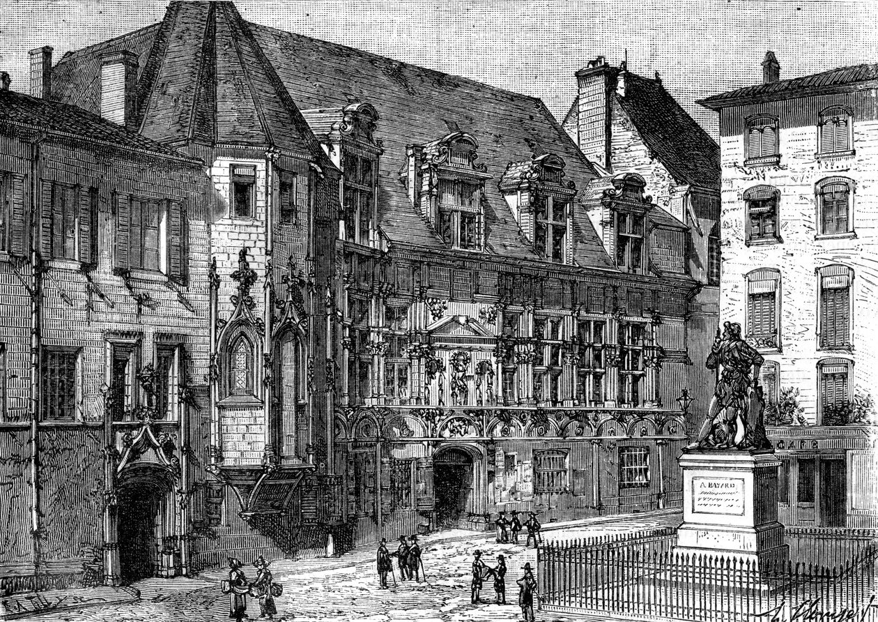 Grenoble-i Igazságügyi Palota, Franciaország, 1882-1884 alkotó: Unbekannt