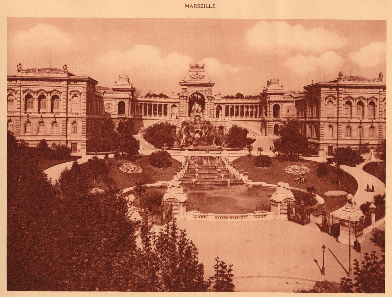 Palais Longchamp, Marseille, 1930. alkotó: Unbekannt