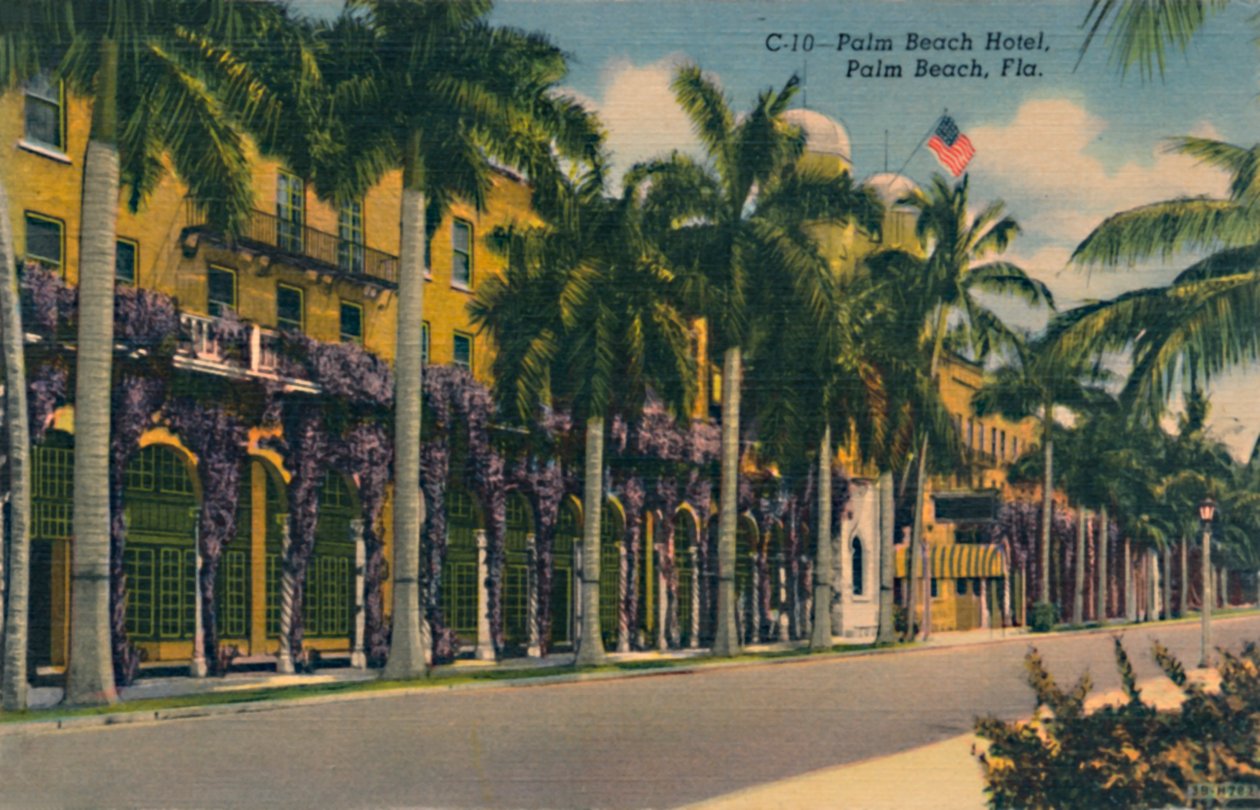 Palm Beach Hotel, Palm Beach, Fla., 1940-es évek alkotó: Unbekannt