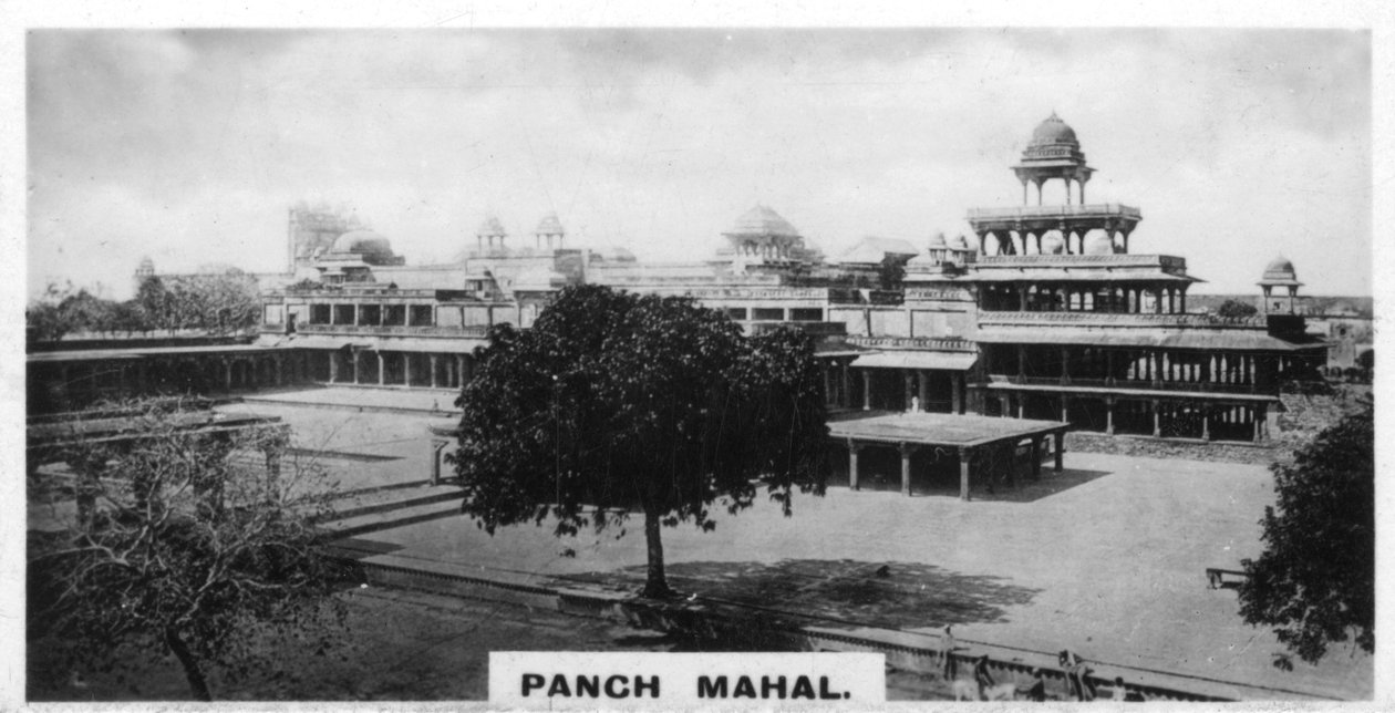 Panch Mahal, Fatehpur Sikri, Agra, India, 1925 alkotó: Unbekannt