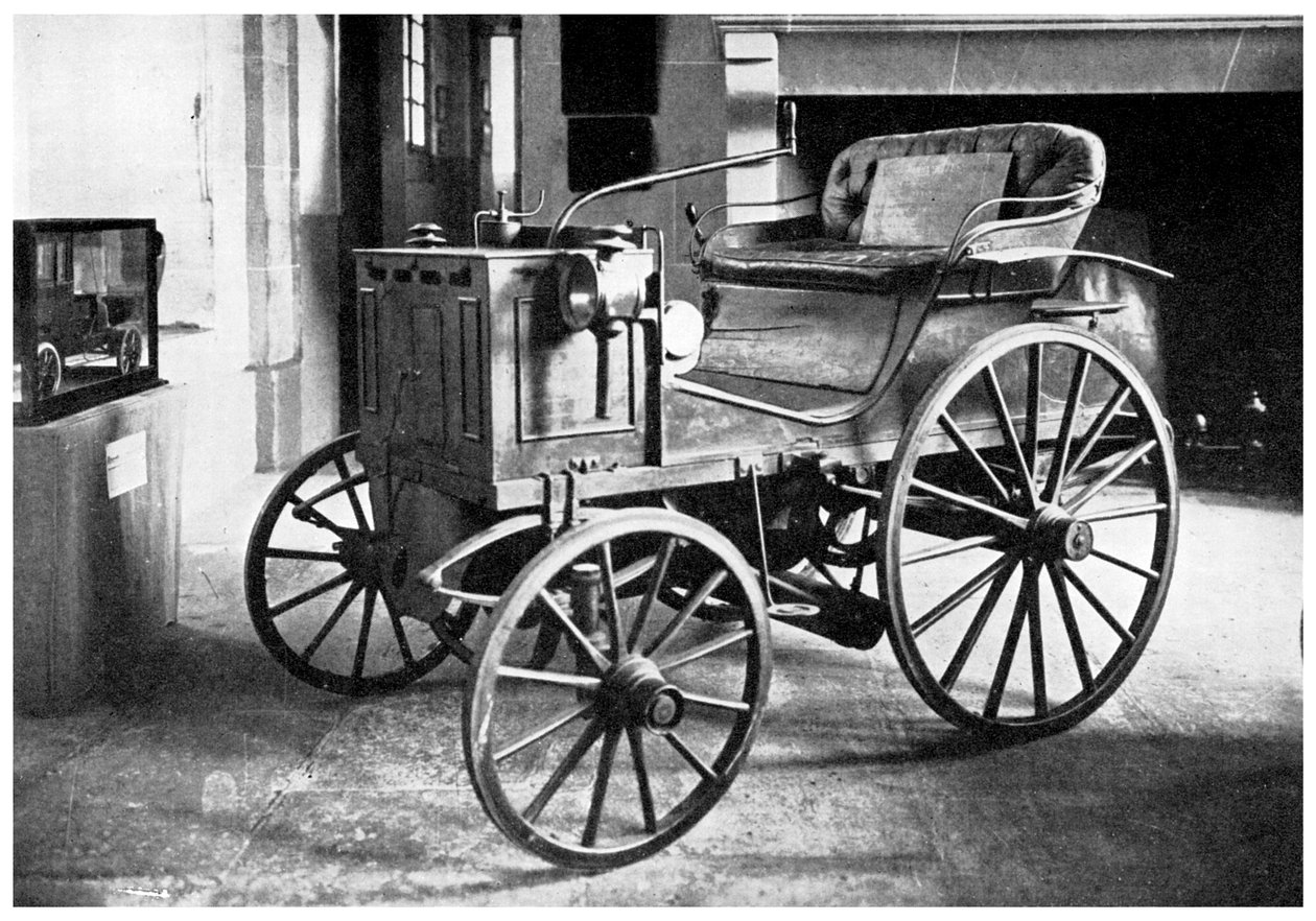 Panhard és Levassors benzines motorkocsi, 1892 1956 alkotó: Unbekannt