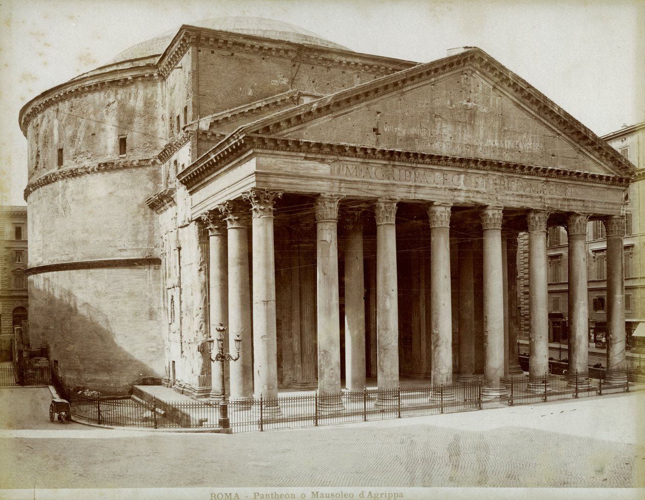 Pantheon, Róma, Olaszország, 19. század vége vagy 20. század eleje alkotó: Unbekannt