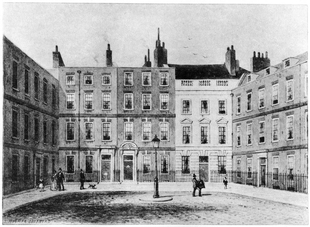 Panton Square, London, 19. század 1907 alkotó: Unbekannt