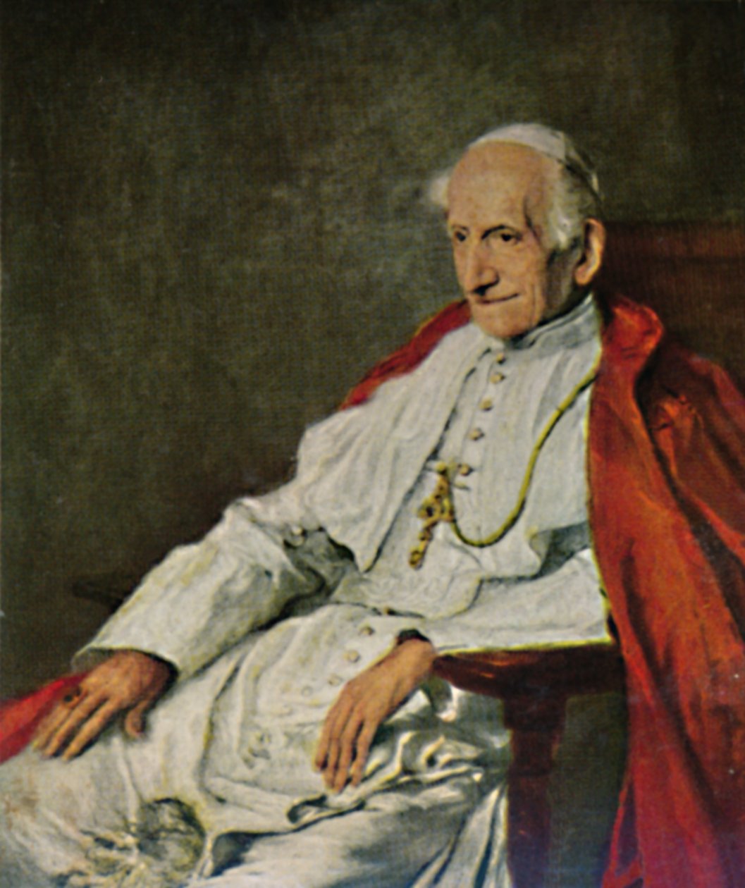 Leó pápa XIII 1810-1903. - Fülöp festménye, 1934. alkotó: Unbekannt