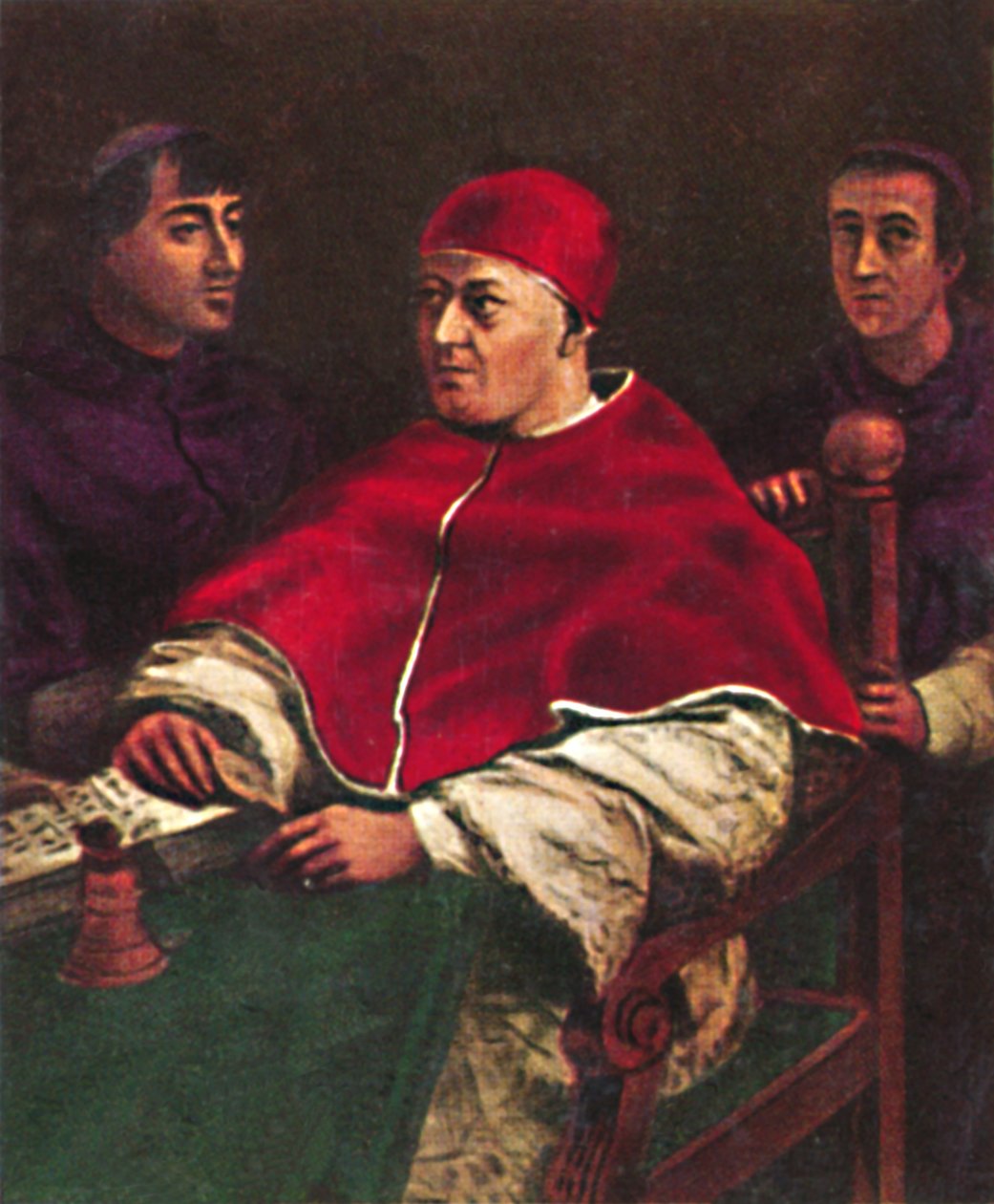 X. Leó pápa 1475-1521, 1934. alkotó: Unbekannt