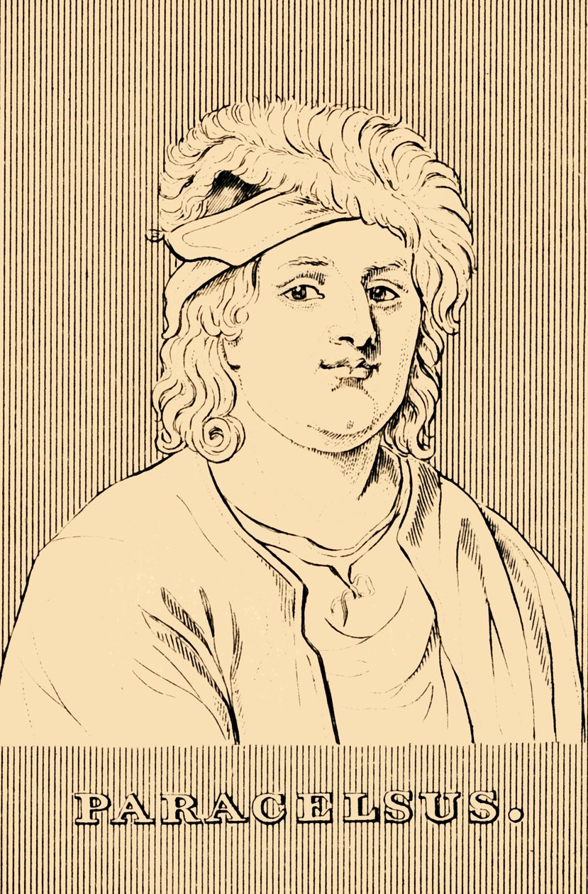 Paracelsus, 1493-1541, 1830. alkotó: Unbekannt