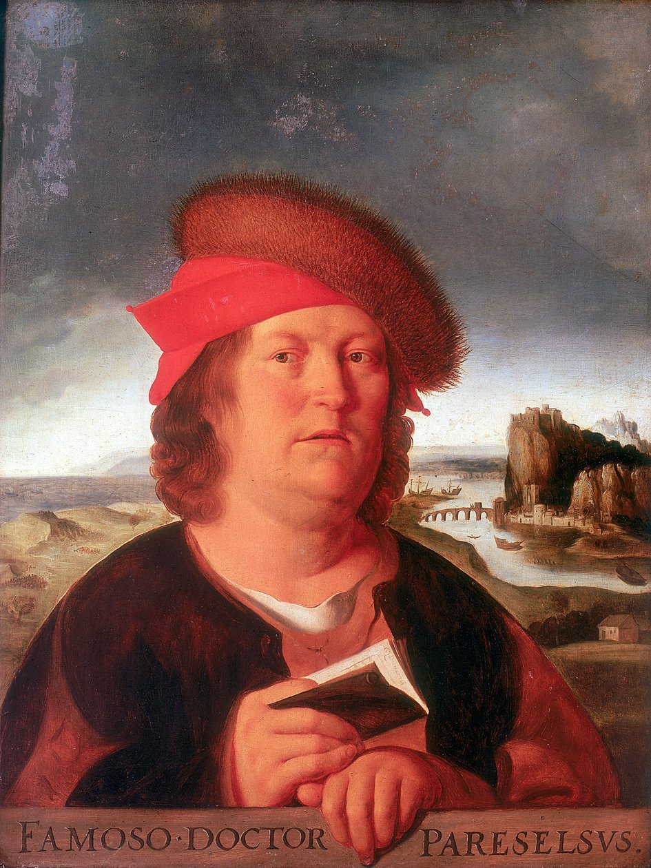 Paracelsus Aracelsus 1493-1541, svájci születésű német orvos és alkimista alkotó: Unbekannt