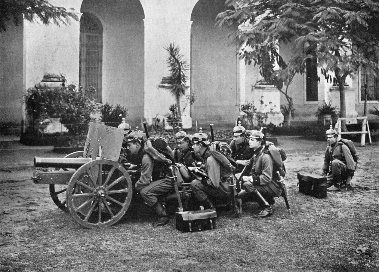 Paraguayi tüzérség, Paraguay, 1911 alkotó: Unbekannt