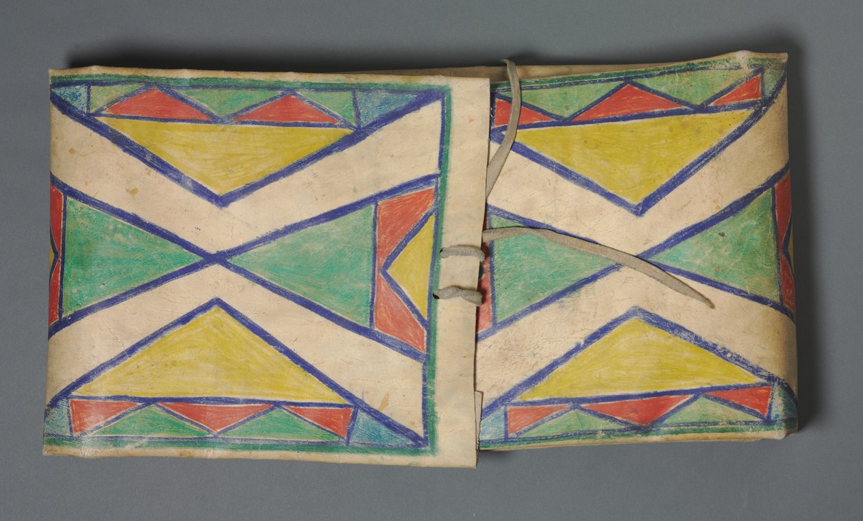 Parfleche, c. 1900. alkotó: Unbekannt