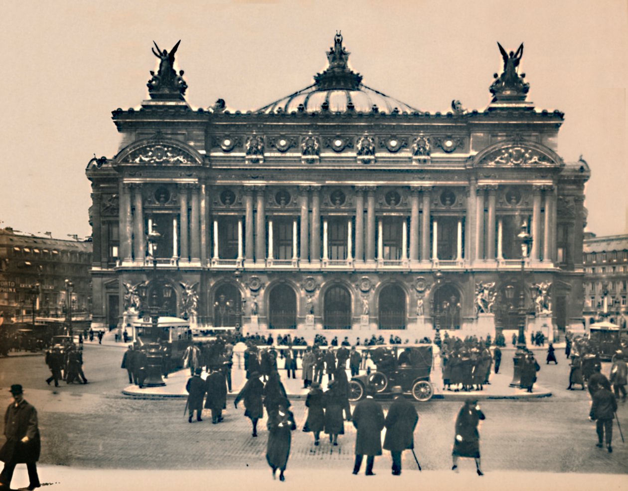 Párizs. - LOpéra. - LL, c1910. alkotó: Unbekannt