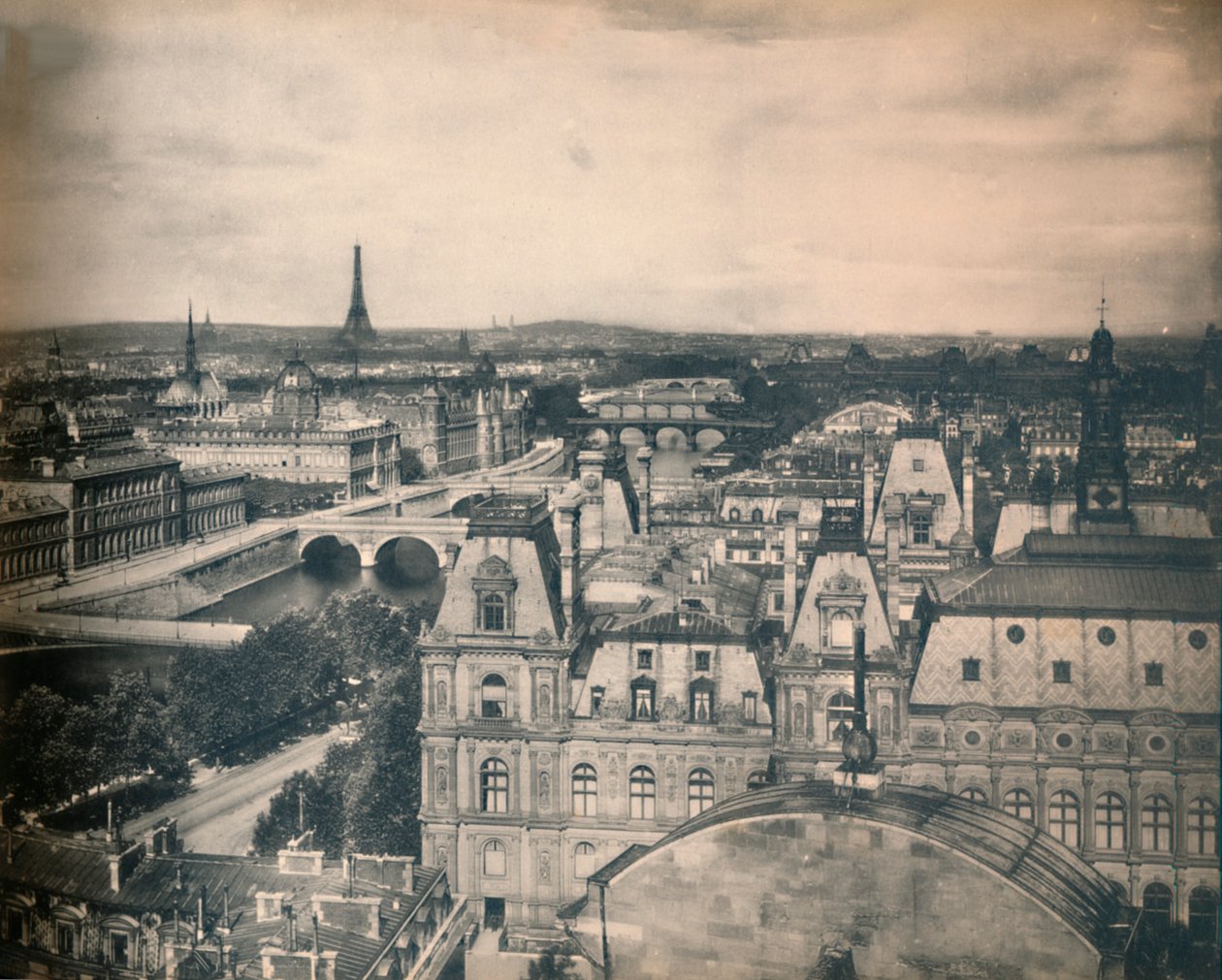 Párizs. - Panoráma a nyolc hídról. -LL, c1910. alkotó: Unbekannt