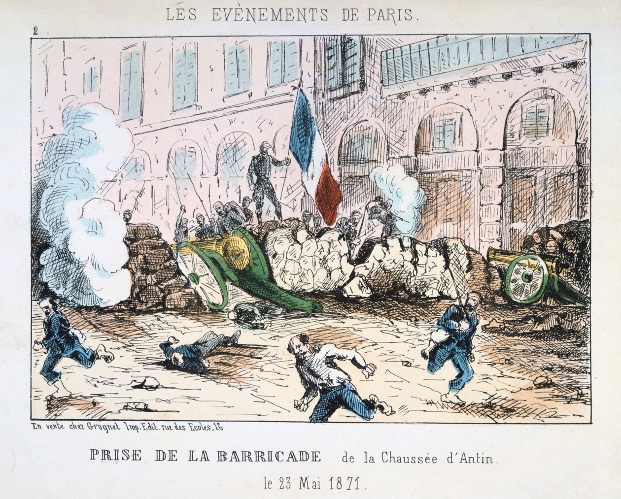 Párizsi Kommün, 1871 alkotó: Unbekannt