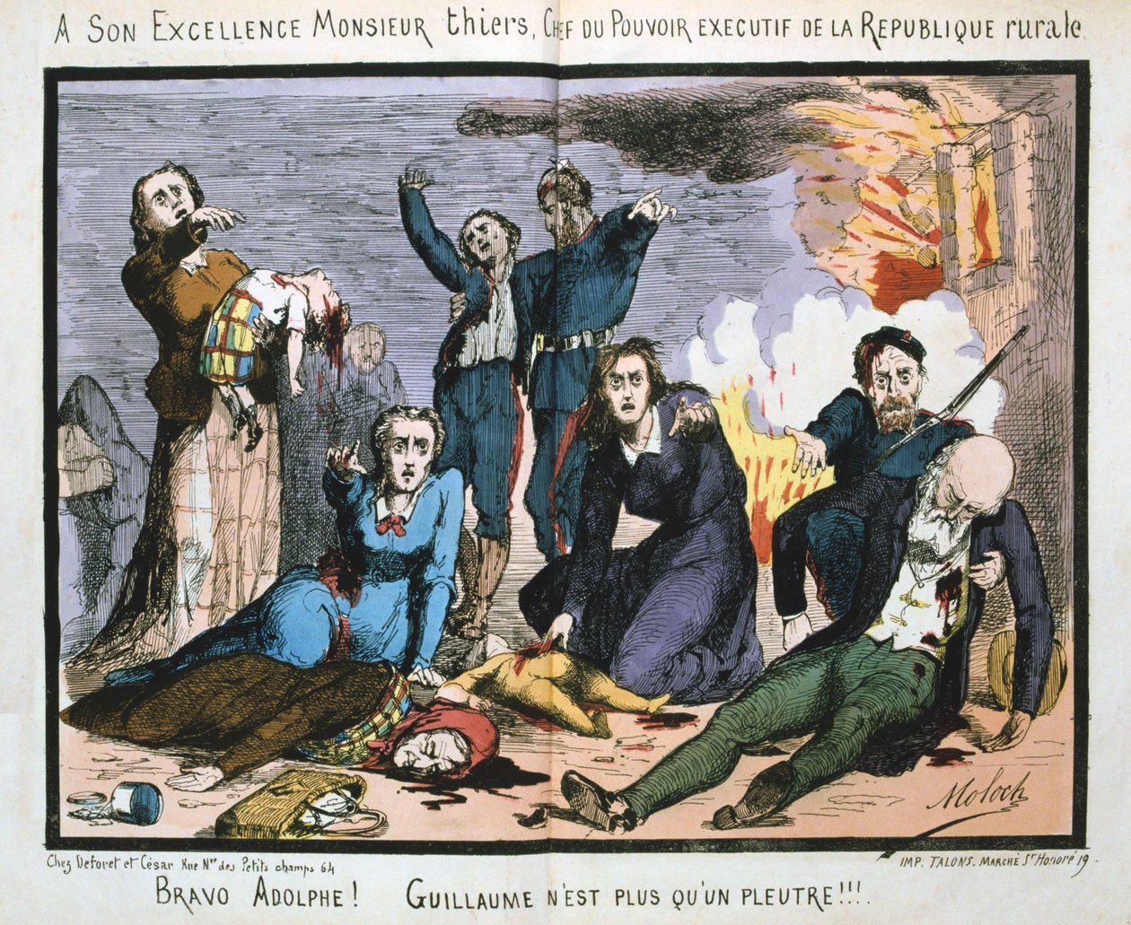 Párizsi Kommün, 1871 alkotó: Unbekannt