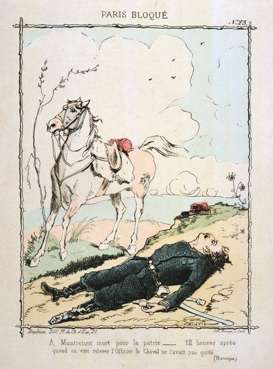 Párizs ostromlott, 1870-1871. alkotó: Unbekannt