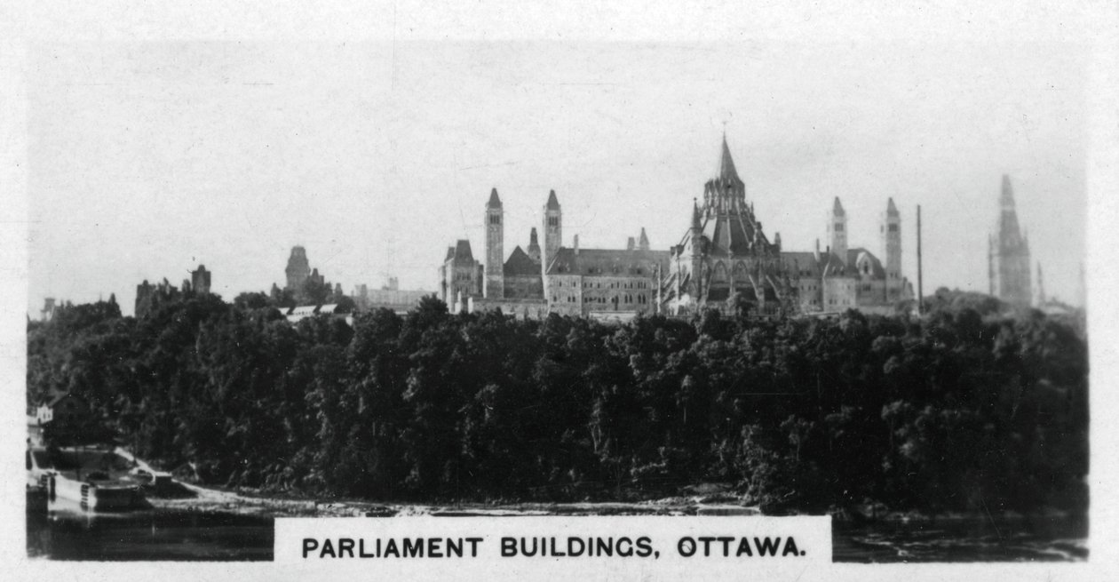 Parlament épületei, Ottawa, Kanada, 1920-as évek alkotó: Unbekannt