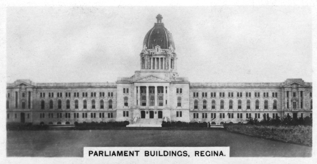 Parlament épületei, Regina, Saskatchewan, Kanada, 1920-as évek alkotó: Unbekannt