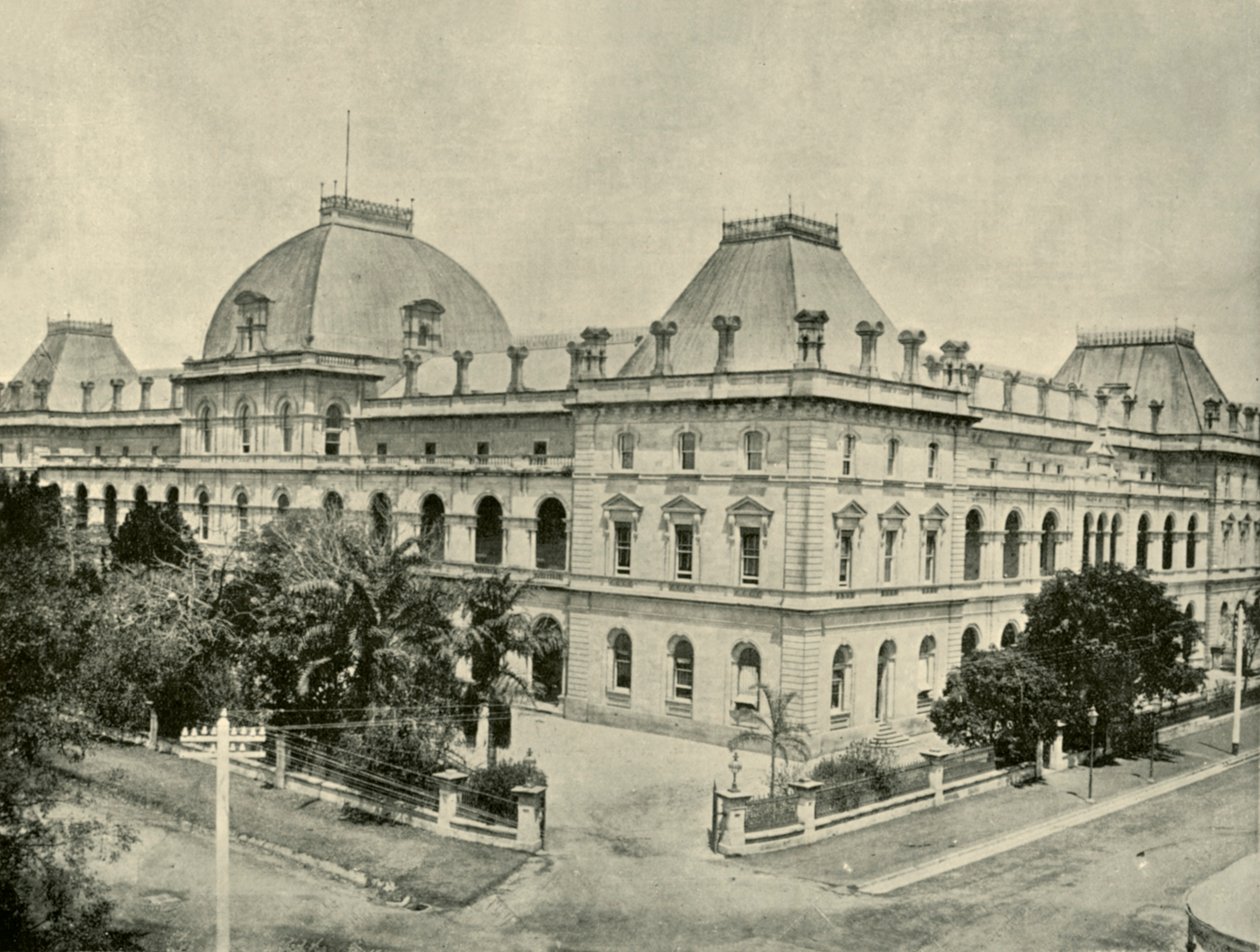 Parlament, Brisbane, 1901. alkotó: Unbekannt