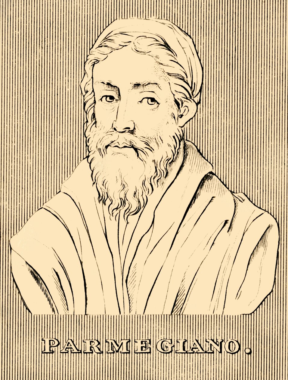 Parmigiano, 1503-1540, 1830. alkotó: Unbekannt