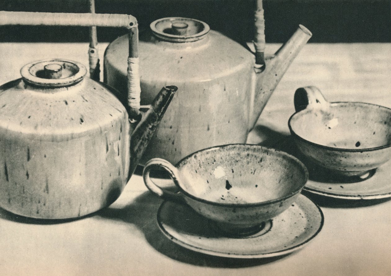 A Halle város műhelyei által készített Tea Service része, 1928 alkotó: Unbekannt