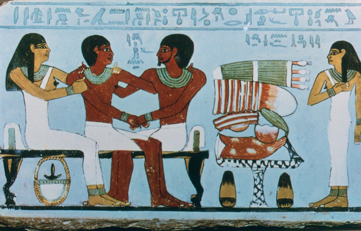 Amenemhet, Abydos, Egyiptom, 11. dinasztia festett mészkő sztelájának egy része alkotó: Unbekannt