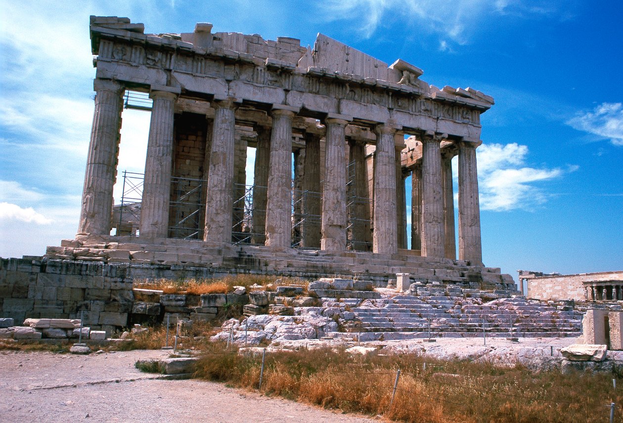 Parthenon az Akropoliszon, Athén, Kr.e. 5. század alkotó: Unbekannt