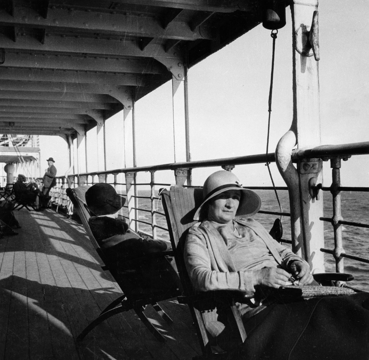 Utasok a Cunard Line hajóútján Nyugat-Indiába, 1931. január-március alkotó: Unbekannt