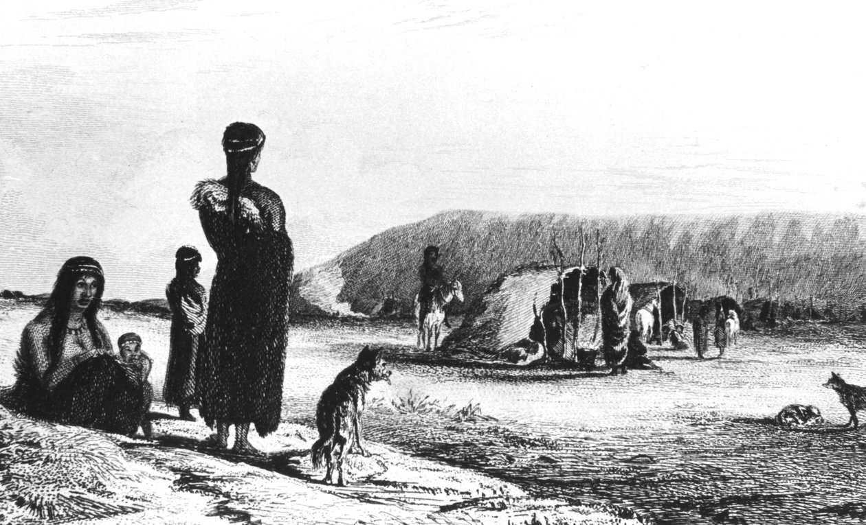 Patagóniai Gregory-öbölnél, 1831 1839 alkotó: Unbekannt