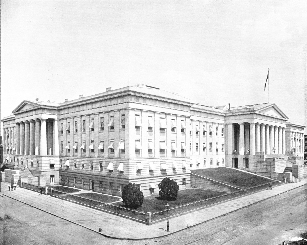 Szabadalmi Hivatal, Washington DC, USA, 1900. sz. alkotó: Unbekannt