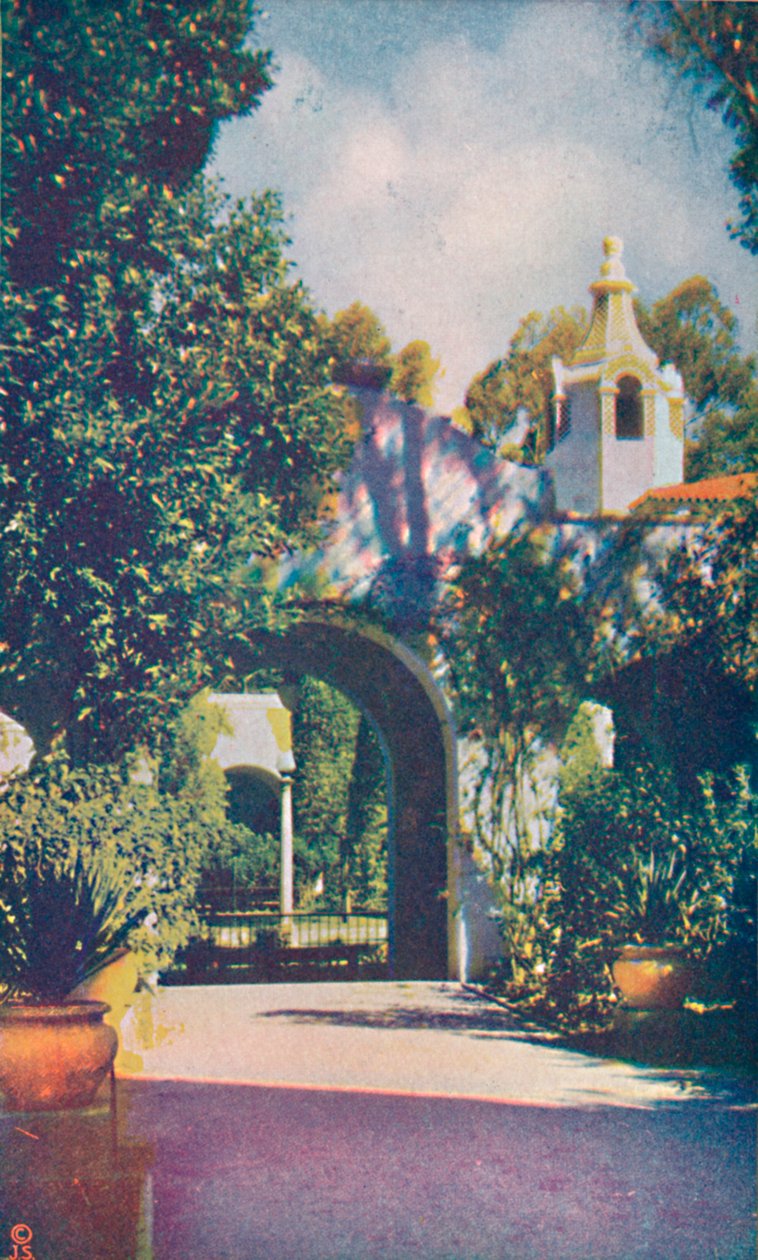 A Fotográfiai Palota terasza., 1935 alkotó: Unbekannt