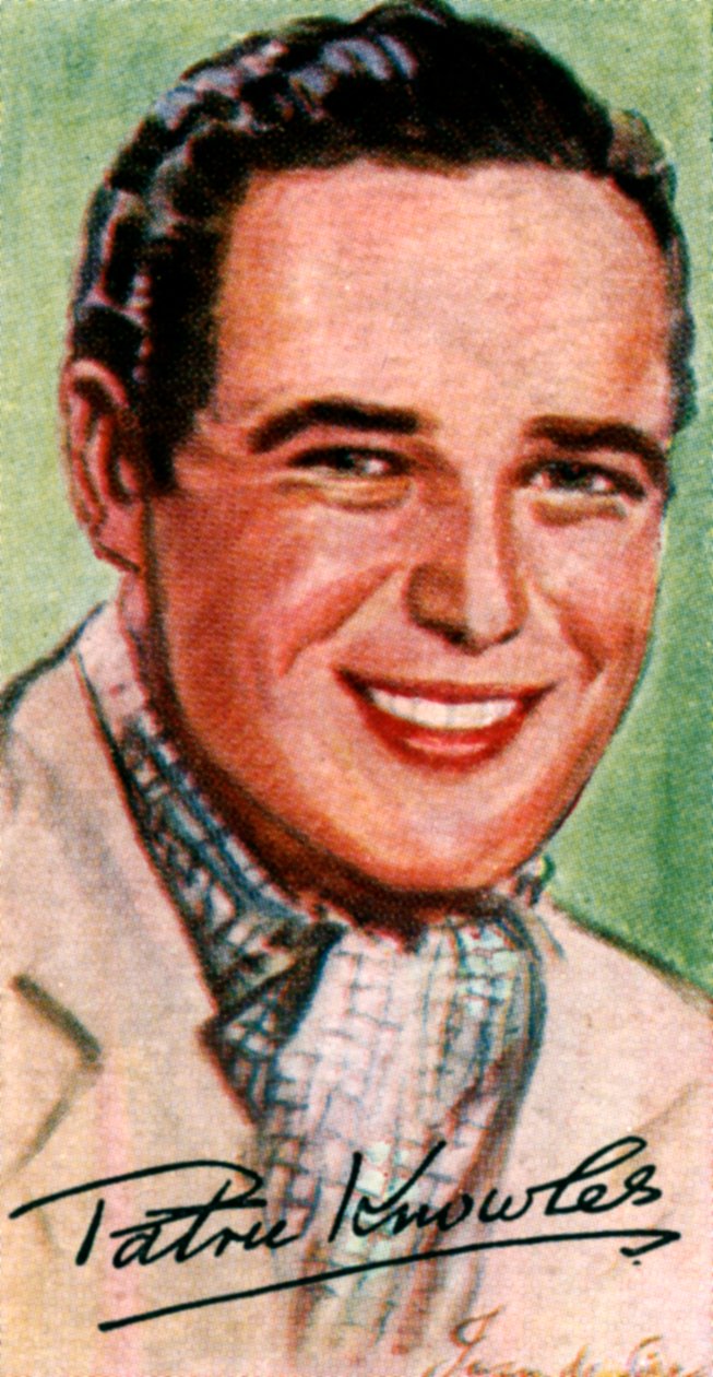 Patric Knowles, 1911-1995, angol születésű filmszínész, XX alkotó: Unbekannt