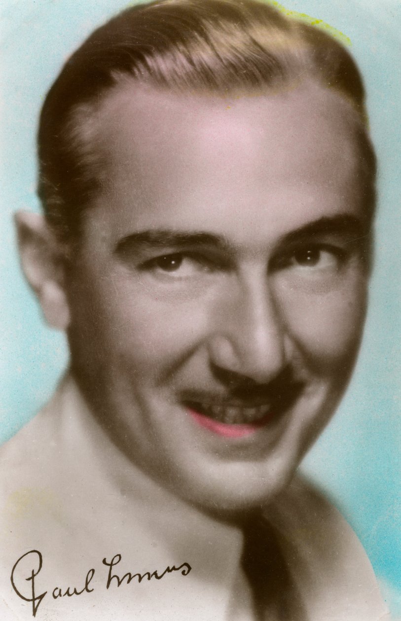 Paul Lukas 1895-1971, magyar színész, 1930-as évek alkotó: Unbekannt