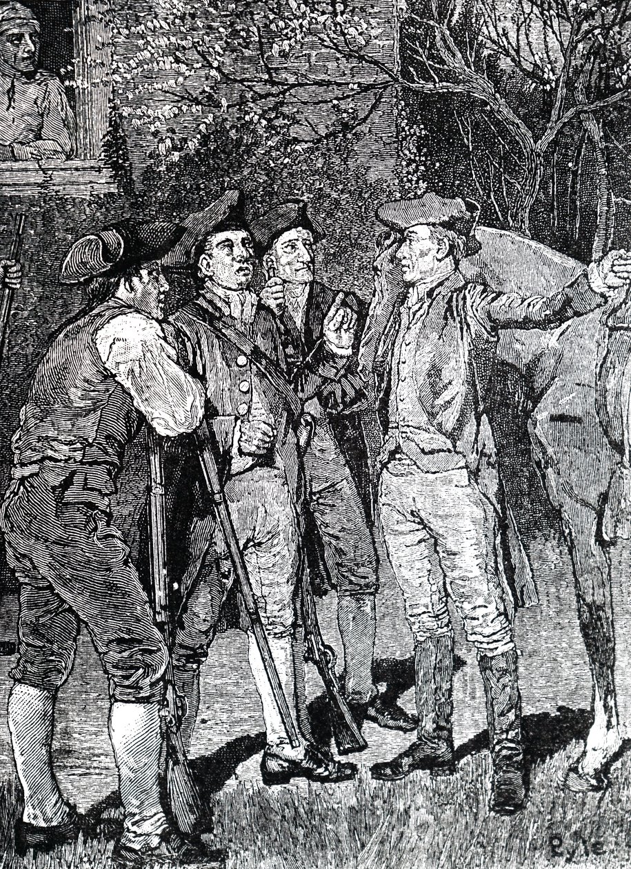 Paul Revere. alkotó: Unbekannt