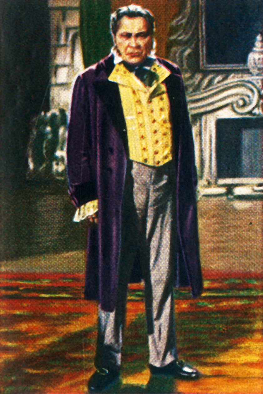 Paul Wegener, mint harmincas éveiben járó gyártó, 1928-ban. alkotó: Unbekannt