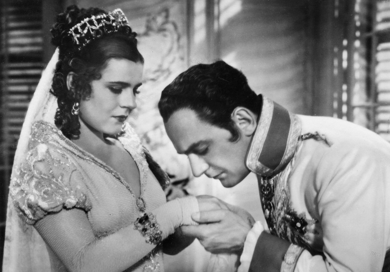 Paula Wessely és Willi Forst, osztrák filmszínészek, 1934 alkotó: Unbekannt