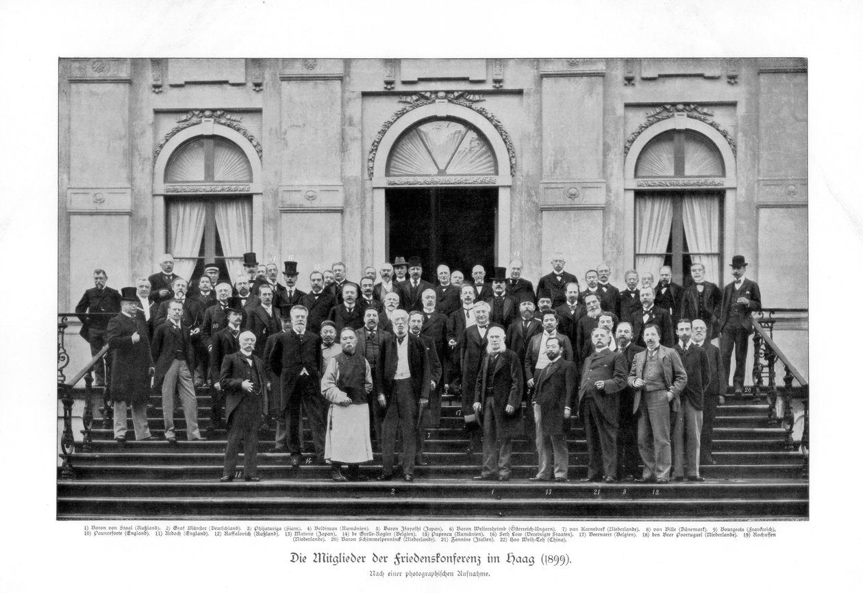 Békekonferencia Hágában 1899, 1900 alkotó: Unbekannt
