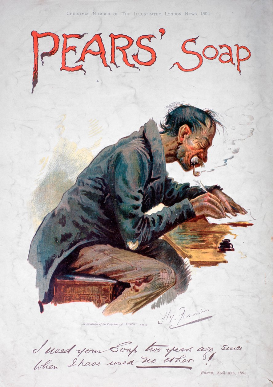 Körte szappanreklám, 1894 alkotó: Unbekannt