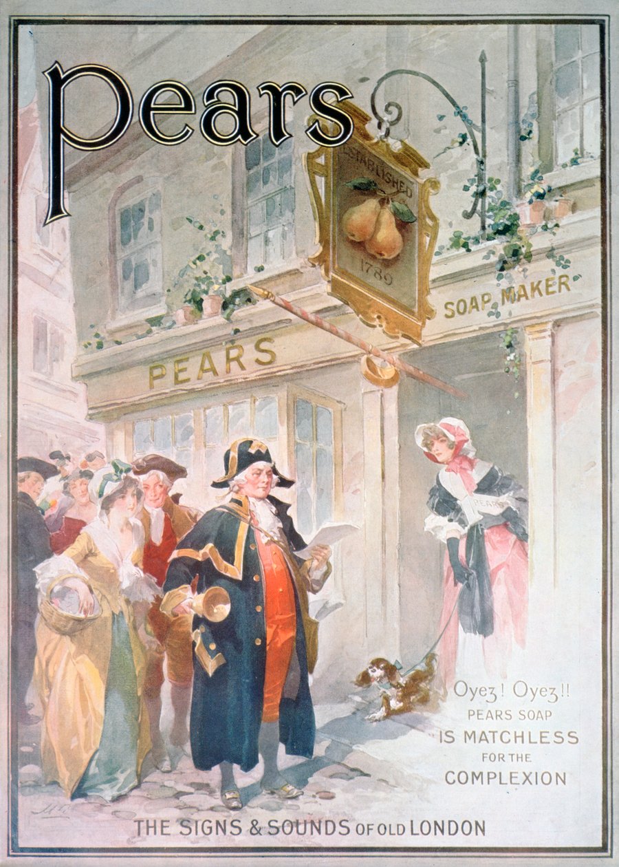 Körte szappanreklám, 1916 alkotó: Unbekannt