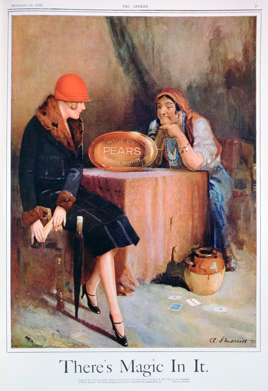 Körte szappanreklám, 1925 alkotó: Unbekannt